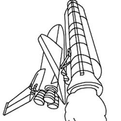 ぬりえページ: 宇宙船 (交通機関) #140506 - 無料の印刷可能なぬりえページ