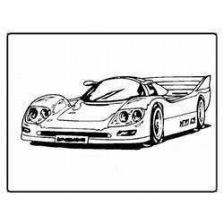 ぬりえページ: スポーツカー・チューニング (交通機関) #146922 - 無料の印刷可能なぬりえページ
