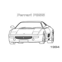 ぬりえページ: スポーツカー・チューニング (交通機関) #147004 - 無料の印刷可能なぬりえページ