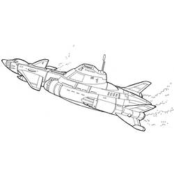 ぬりえページ: 潜水艦 (交通機関) #137709 - 無料の印刷可能なぬりえページ
