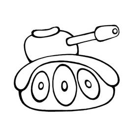 ぬりえページ: 戦車 (交通) #192637 - 無料の印刷可能なぬりえページ