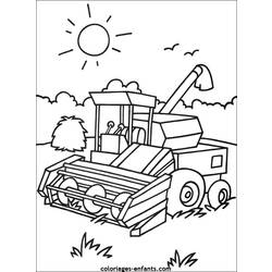 ぬりえページ: トラクター (交通機関) #141948 - 無料の印刷可能なぬりえページ