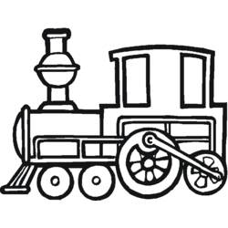 ぬりえページ: 電車・機関車 (交通機関) #135042 - 無料の印刷可能なぬりえページ