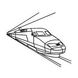 ぬりえページ: 電車・機関車 (交通機関) #135090 - 無料の印刷可能なぬりえページ