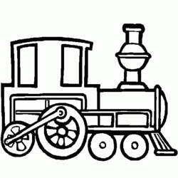 ぬりえページ: 電車・機関車 (交通機関) #135114 - 無料の印刷可能なぬりえページ
