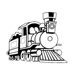 ぬりえページ: 電車・機関車 (交通機関) #135139 - 無料の印刷可能なぬりえページ
