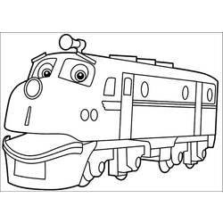 ぬりえページ: 電車・機関車 (交通機関) #135238 - 無料の印刷可能なぬりえページ