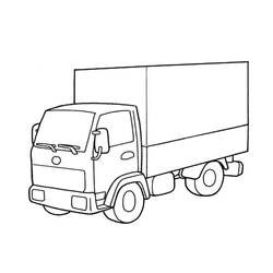 ぬりえページ: トラック (交通機関) #135538 - 無料の印刷可能なぬりえページ