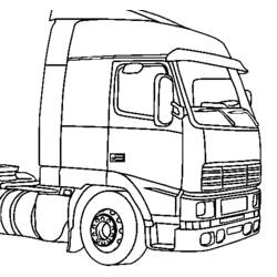 ぬりえページ: トラック (交通機関) #135553 - 無料の印刷可能なぬりえページ