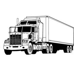ぬりえページ: トラック (交通機関) #135560 - 無料の印刷可能なぬりえページ