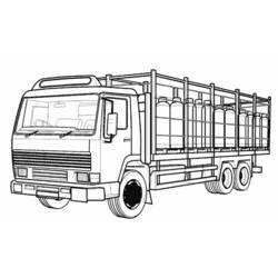 ぬりえページ: トラック (交通機関) #135574 - 無料の印刷可能なぬりえページ