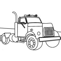ぬりえページ: トラック (交通機関) #135653 - 無料の印刷可能なぬりえページ