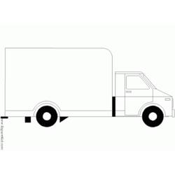 ぬりえページ: トラック (交通機関) #135671 - 無料の印刷可能なぬりえページ