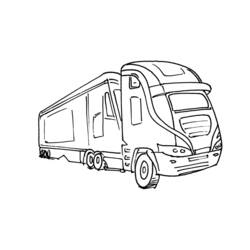 ぬりえページ: トラック (交通機関) #135713 - 無料の印刷可能なぬりえページ