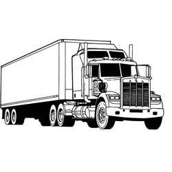 ぬりえページ: トラック (交通機関) #135739 - 無料の印刷可能なぬりえページ