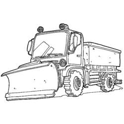 ぬりえページ: トラック (交通機関) #135745 - 無料の印刷可能なぬりえページ