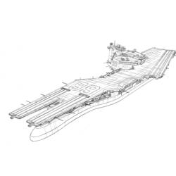 ぬりえページ: 軍艦 (交通機関) #138497 - 無料の印刷可能なぬりえページ