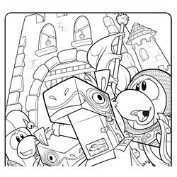 ぬりえページ: クラブペンギン (ビデオゲーム) #170323 - 無料の印刷可能なぬりえページ