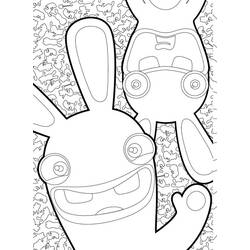 ぬりえページ: ウサギ (ビデオゲーム) #114734 - 無料の印刷可能なぬりえページ