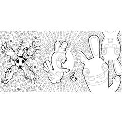 ぬりえページ: ウサギ (ビデオゲーム) #114745 - 無料の印刷可能なぬりえページ