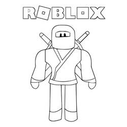 ぬりえページ: ロブロックス (ビデオゲーム) #170250 - 無料の印刷可能なぬりえページ