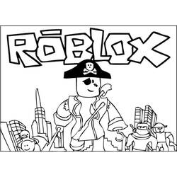 ぬりえページ: ロブロックス (ビデオゲーム) #170270 - 無料の印刷可能なぬりえページ